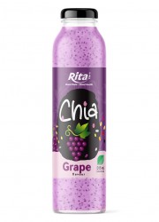 10.6 fl oz glass bottle best grape juice to mix with chia seeds 1