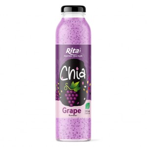 10.6 fl oz glass bottle best grape juice to mix with chia seeds 1