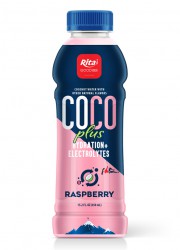 15.2 fl oz Pet Bottle Raspeberry Coconut water  plus Hydration electrolytes