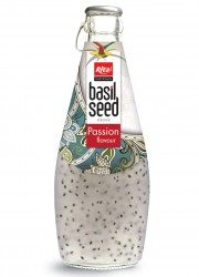 290ml basil seed drink with Passion
