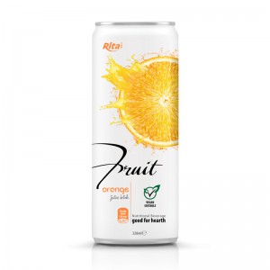 320ml Canned Orange juice drink 