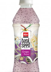 350ml basil seed drink with Grape