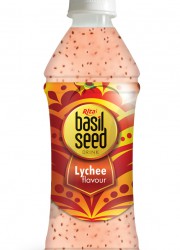 350ml basil seed drink with Lychee