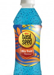 350ml basil seed drink with mix fruit