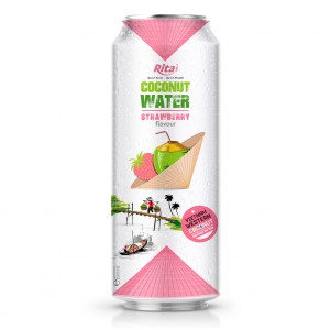 Coconut water strawberry