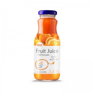 Orange  juice juice 250ml glass bottle 