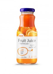 Orange  juice juice 250ml glass bottle 