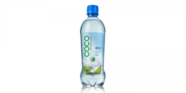 Pure Coco Sparkling 450ml Pet bottle