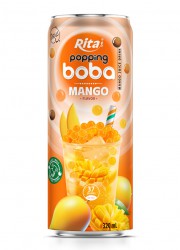 best popping boba with mango flavor canned drink