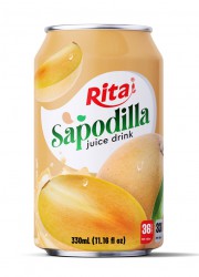 real fruit juice 11.16 fl oz  sapodilla juice drink
