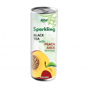 sparkling  tea peach3