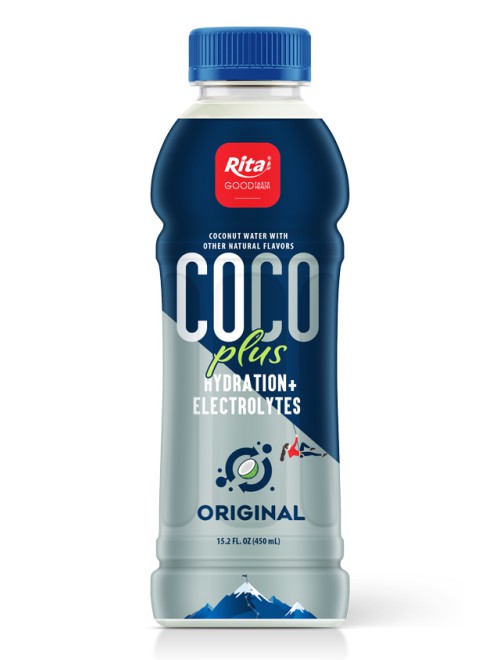 15.2 fl oz Pet Bottle Original Coconut water  plus Hydration electrolytes