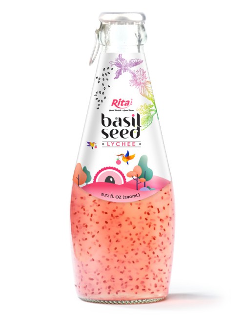 Basil seed Lychee