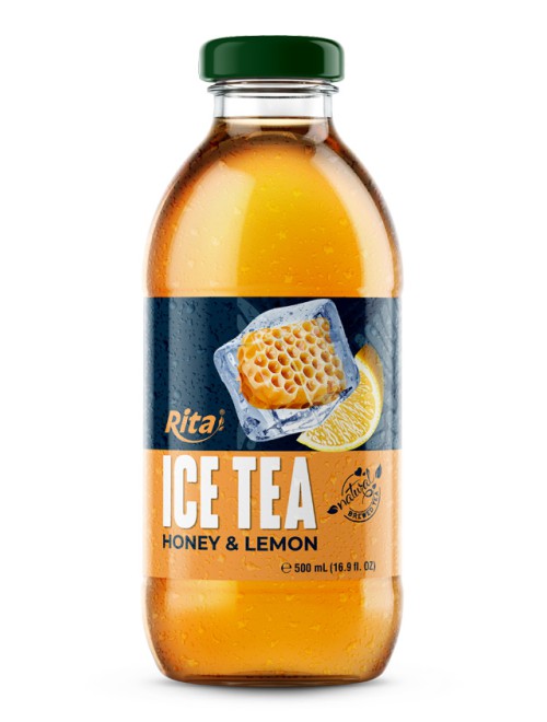 Rita Honey  Lemon Ice Tea 500ml Glass Bottle