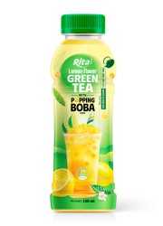 Rita Popping Boba Black Tea with Lemon Flavor