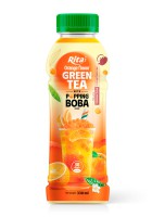 Черный чай Rita Popping Boba со вкусом апельсина