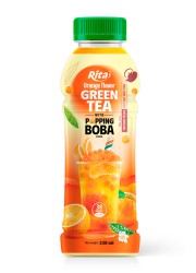 Rita Popping Boba Black Tea with Orange Flavor