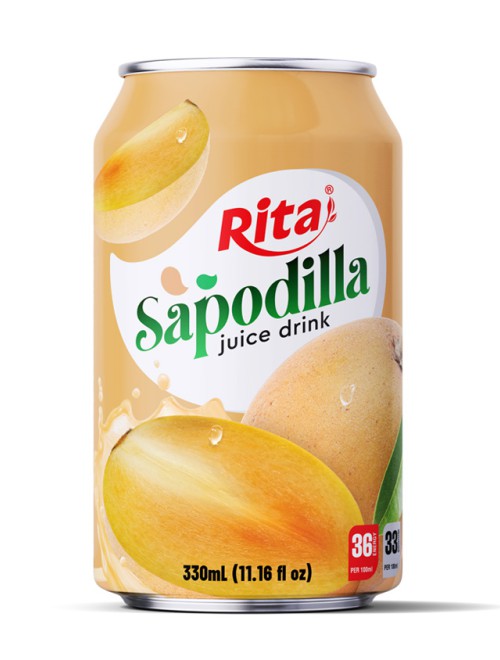 real fruit juice 11.16 fl oz  sapodilla juice drink
