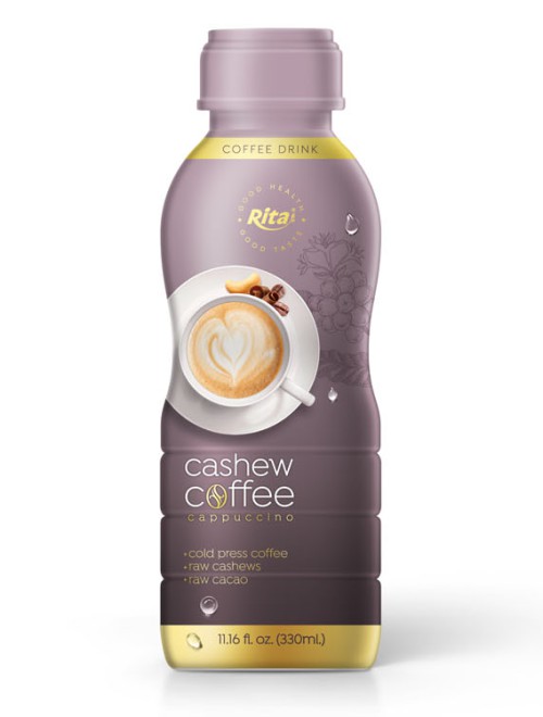 wholesale beverage Cashew Coffee 330ml in  PP Bottle